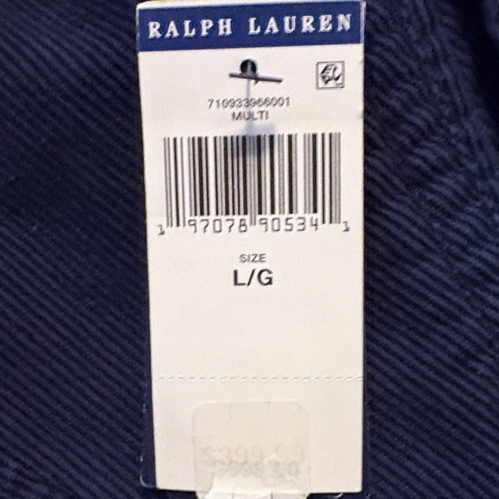 Ralph Lauren Navy Jacket with Bulldog and Embroidery - Picture 7 of 7